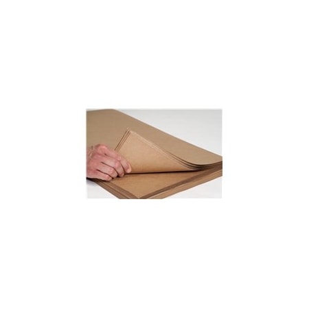 The Packaging Wholesalers Indented Kraft Paper, 60 lbs., 24"W x 300'L, 1 Roll PIKP2460